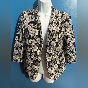 Floral blazer